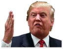 😠 emoji Donald Trump Telegram sticker 18 of 28