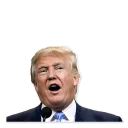 😦 emoji Donald Trump’d Telegram sticker 6 of 28