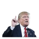 💁 emoji Donald Trump’d Telegram sticker 17 of 28