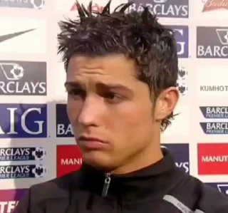 😐 emoji Ronaldo @erfangld Telegram sticker 16 of 100