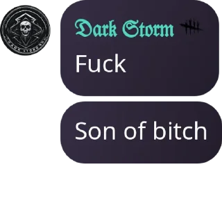 😐 emoji Dark Telegram sticker 7 of 120
