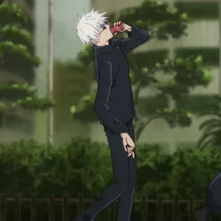 ❄️ emoji ⊱𝐆𝐨𝐣𝐨 𝐒𝟐⊰  ➺ ˏˏ @lullaby_moon ˋˋ Telegram sticker 16 of 104