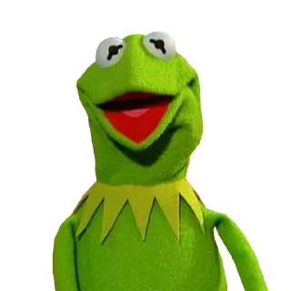 😙 emoji Kermit | @donyae_stickers Telegram sticker 11 of 13