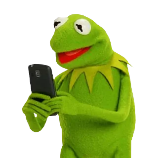 😄 emoji Kermit | @donyae_stickers Telegram sticker 12 of 13