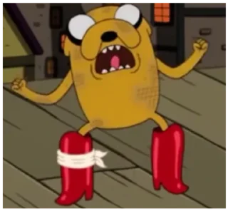 🤬 emoji Adventure Time Telegram sticker 16 of 23