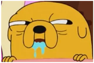 🤤 emoji Adventure Time Telegram sticker 14 of 23