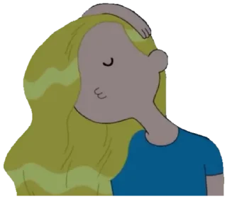 😙 emoji Adventure Time Telegram sticker 11 of 23
