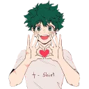 ❤️ emoji (@Tengen) My Hero Academia 2 Telegram sticker 18 of 120