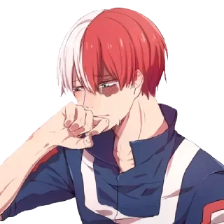 😭 emoji (@Tengen) My Hero Academia Telegram sticker 17 of 120