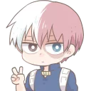 ✌ emoji (@Tengen) My Hero Academia Telegram sticker 12 of 120