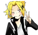 ✌ emoji (@Tengen) My Hero Academia Telegram sticker 9 of 120