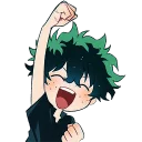 ✊️ emoji (@Tengen) My Hero Academia 2 Telegram sticker 20 of 120