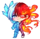 ❄ emoji (@Tengen) My Hero Academia Telegram sticker 11 of 120