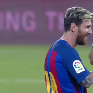 🏆 emoji Messi @EliotSticker Telegram sticker 8 of 45