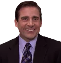 😂 emoji Michael Scott Paper Co. Telegram sticker 14 of 50