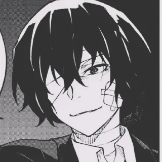 Sticker from Dazai Osamu