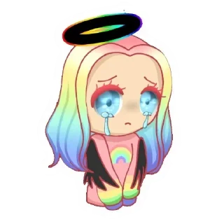 😢 emoji t.me/addstikeckers/.lankamamka Telegram sticker 9 of 50