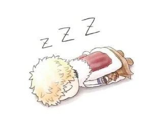 😪 emoji Anime Telegram sticker 24 of 43