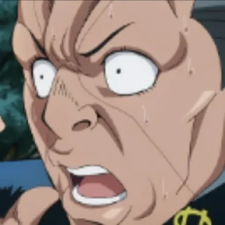 😯 emoji Le bizzare avventure di Kakyoin Telegram sticker 13 of 117