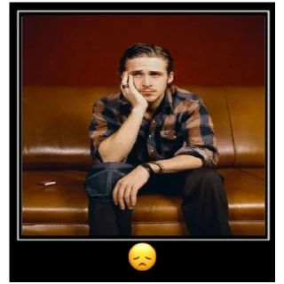 Sticker from Ryan Gosling