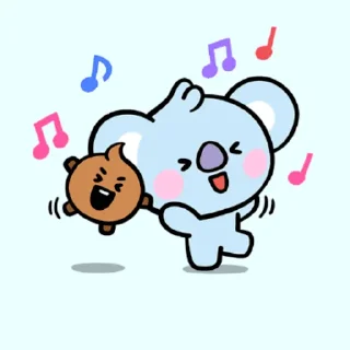 🕺 emoji BT21 ❤ @WithBTS Telegram sticker 15 of 31
