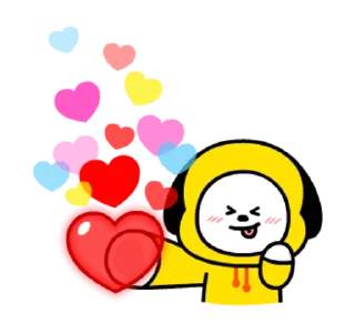 Sticker from @WithBTS Ultra BT21
