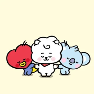 🙇‍♂ emoji BT21 ❤ @WithBTS Telegram sticker 24 of 31