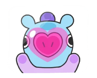 Sticker from @WithBTS Ultra BT21