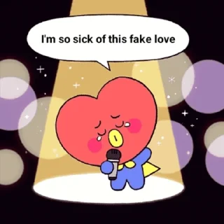 🎤 emoji BT21 ❤ @WithBTS Telegram sticker 12 of 31
