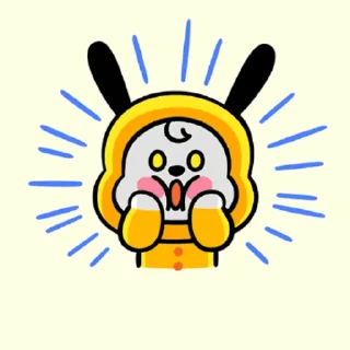 😱 emoji BT21 ❤ @WithBTS Telegram sticker 18 of 31