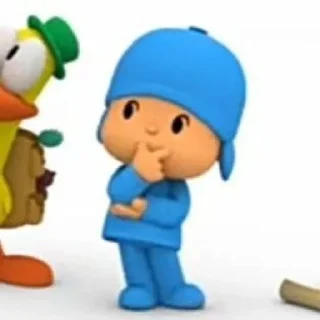 🤔 emoji Pocoyo sesso Telegram sticker 6 of 13