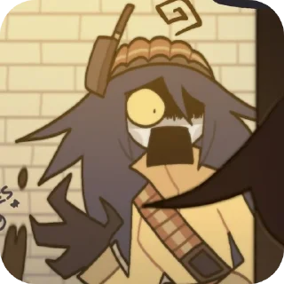 😨 emoji FPE⚠️ DANGER AU⚠️ credits @cho_to10720 on twitter Telegram sticker 8 of 28