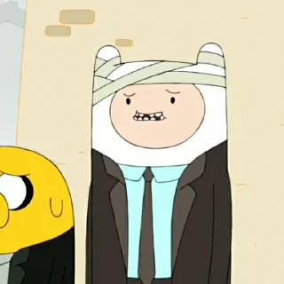 😬 emoji Adventure Time Telegram sticker 20 of 85