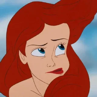 🧜‍♀ emoji ⇢ 𝘼𝙧𝙞𝙚𝙡 𝘿𝙞𝙨𝙣𝙚𝙮 | @AquaStickers 💎 Telegram sticker 17 of 80