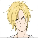 😼 emoji Banana Fish @Reirachan Telegram sticker 22 of 120