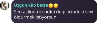 Sticker from ÜZGÜNKİLOBATRA😔😔