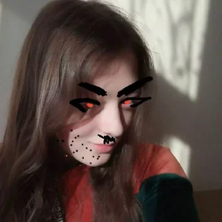 ☺️ emoji Альбіна жертва аборту спригни з криши ➡️ @Ctikerubot Telegram sticker 10 of 13