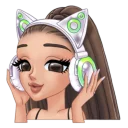 🎧 emoji @Beautifulstickers 🎤arimoji🎤 Telegram sticker 17 of 105