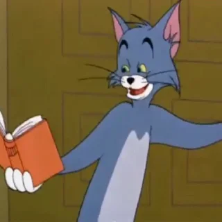 😺 emoji Tom and Jerry Reactions Telegram sticker 11 of 22