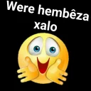 🤗 emoji Stîkerên kurdî Telegram sticker 14 of 38