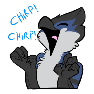 🎶 emoji Avalon Blueavian Telegram sticker 5 of 106