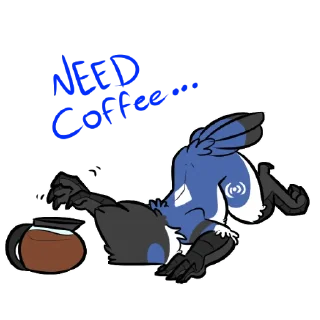 ☕️ emoji Avalon Blueavian Telegram sticker 21 of 106