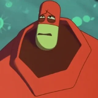 Sticker from Osmosis Jones;. @butberrysticker