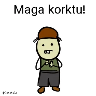 😰 emoji Maga @Qonshubot Telegram sticker 15 of 31
