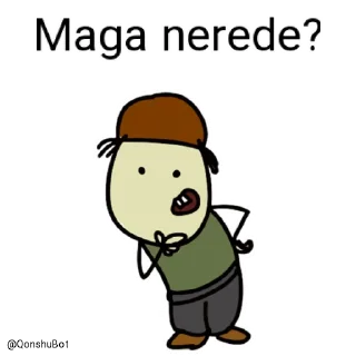 🤔 emoji Maga @Qonshubot Telegram sticker 5 of 31
