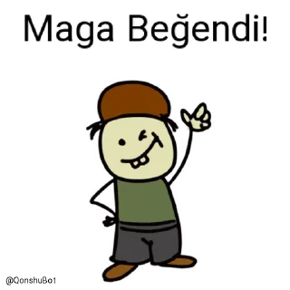 👍 emoji Maga @Qonshubot Telegram sticker 20 of 31