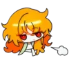 😤 emoji -ˏˋ𝐒𝐇𝐔𝐑𝐀𝐈𝐍𝐀ˊˎ- @Ely_sim Telegram sticker 14 of 15
