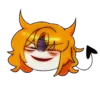 😈 emoji -ˏˋ𝐒𝐇𝐔𝐑𝐀𝐈𝐍𝐀ˊˎ- @Ely_sim Telegram sticker 13 of 15