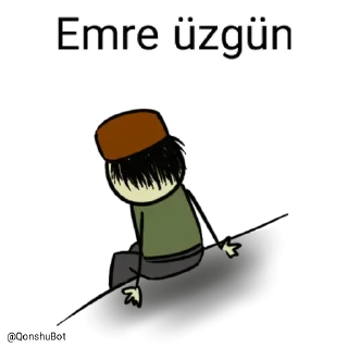 😓 emoji Emre @Qonshubot Telegram sticker 11 of 31