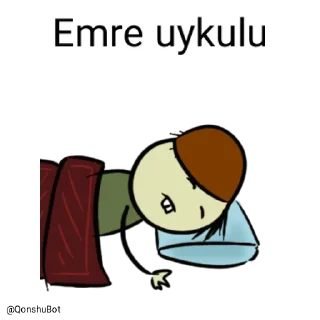 😴 emoji Emre @Qonshubot Telegram sticker 17 of 31